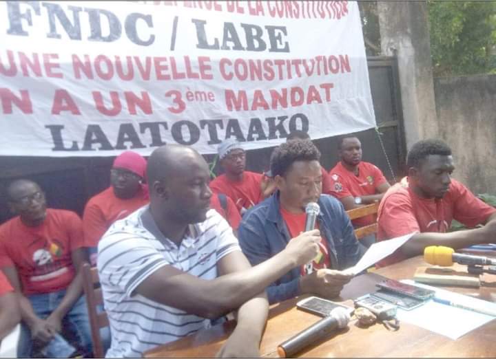 La coordination régionale du FNDC Labé proteste autrement contre la junte