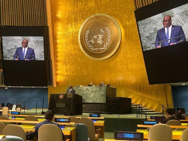 DISCOURS DU PREMIER MINISTRE BERNARD GOUMOU À LA 77ème SESSION ORDINAIRE DE L’ASSEMBLEE GENERALE DES NATIONS UNIES