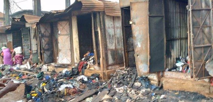 CONAKRY/MATOTO : UN INCENDIE A RAVAGÉ LE MARCHÉ ENTAG