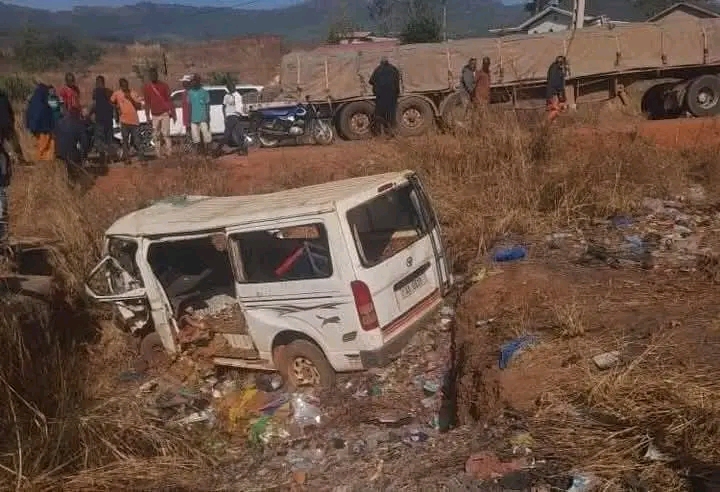 Plusiours morts dans un accident de circulation à Linsan