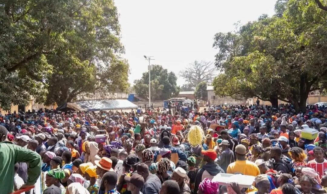 Place des Martyrs de Gaoual : Une mobilisation de taille organisée par l’AFRMD, en faveur du Général Mamadi Doumbouya