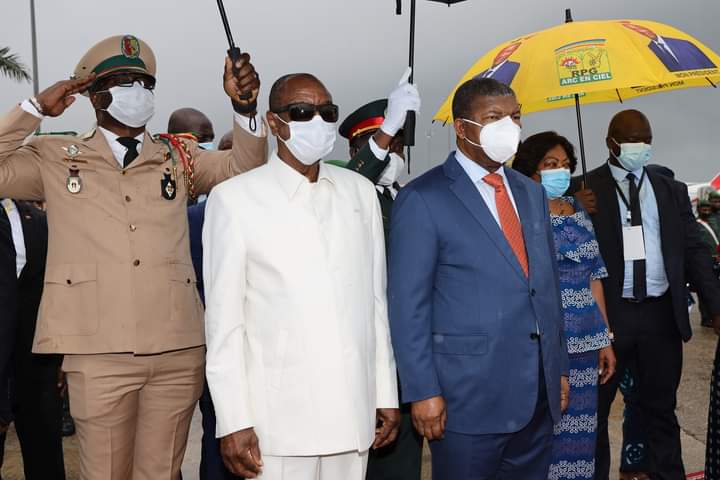 João lourenço  finit sa visite de 72 à Conakry par un discours