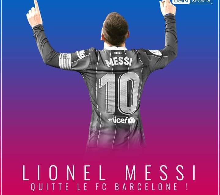 Coup de tonnerre dans le monde du ballon rond: le Barça annonce le départ de Messi