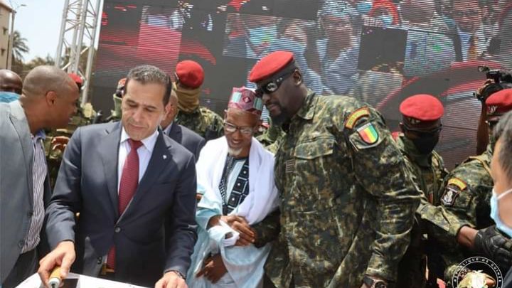 𝗜𝗻𝗳𝗿𝗮𝘀𝘁𝗿𝘂𝗰𝘁𝘂𝗿𝗲𝘀 : 𝗹𝗲 𝗖𝗼𝗹𝗼𝗻𝗲𝗹 𝗠𝗮𝗺𝗮𝗱𝗶 𝗗𝗢𝗨𝗠𝗕𝗢𝗨𝗬𝗔 𝗮 𝗽𝗿𝗼𝗰𝗲𝗱é 𝗰𝗲 𝗺𝗲𝗿𝗰𝗿𝗲𝗱𝗶 à 𝗹𝗮 𝗽𝗼𝘀𝗲 𝗱𝗲 𝗹𝗮 𝗽𝗿𝗲𝗺𝗶é𝗿𝗲 𝗽𝗶𝗲𝗿𝗿𝗲 𝗽𝗼𝘂𝗿 𝗹𝗮 𝗰𝗼𝗻𝘀𝘁𝗿𝘂𝗰𝘁𝗶𝗼𝗻 𝗱𝗲 𝗹’é𝗰𝗵𝗮𝗻𝗴𝗲𝘂𝗿 𝗱𝗲 𝗕𝗮𝗺𝗯𝗲𝘁𝗼