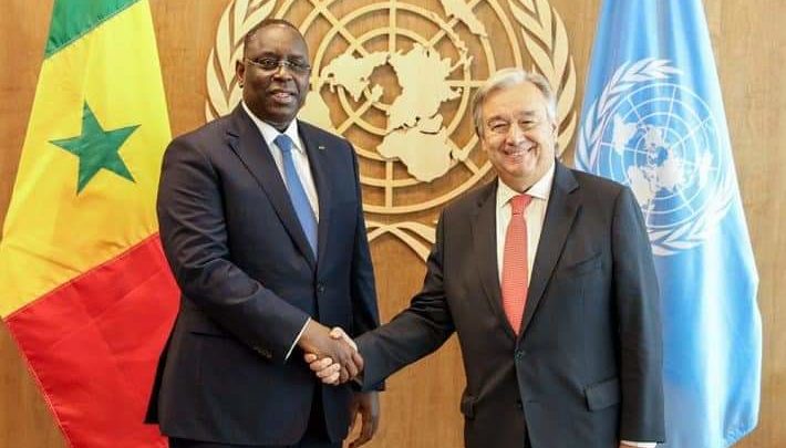 Conséquence de la guerre en Ukraine et retour à l&rsquo;ordre constitutionnel en Guinée au Mali et au Burkina Faso , Guteresse et Macky sall ont tout évoqué