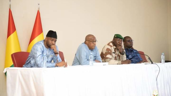 Le colonel Amara Camara reçoit les opérateurs économiques