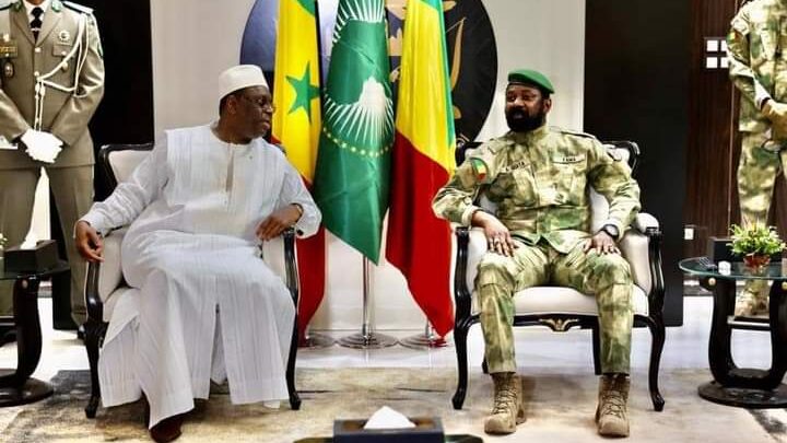 Le Président en exercice de l&rsquo;Union Africaine Macky Sall est à Bamako