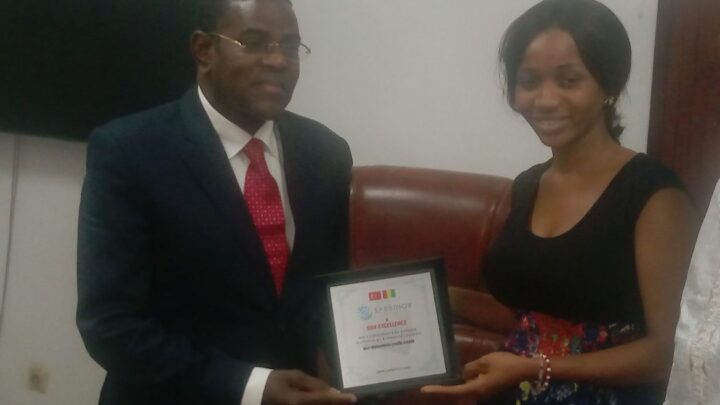 Le vice-président de la CGE-GUI,El Hadj Mohamed Habib hann, bénéficie un satisfecit de reconnaissance entrepreneuriale avec des partenaires de la société « Sabrinox »