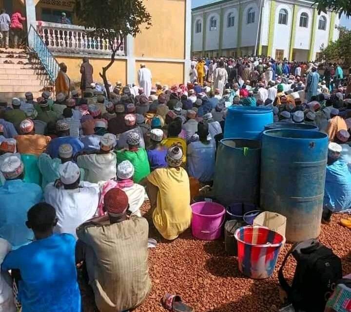 LELOUMA: Cérémonie de lancement de la reconstruction de la mosquée de Sagalé