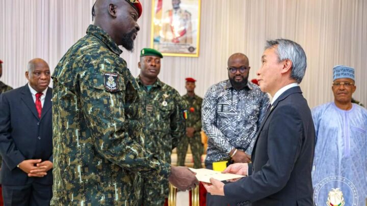 Mamady Doumbouya a inauguré ce mardi le port de Kaporo !