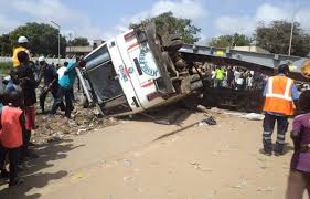 Six morts dans un accident de circulation entre Kindia et Mamou