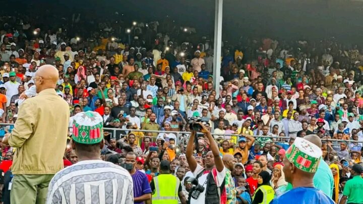 Cellou Dalein en meeting à Monrovia