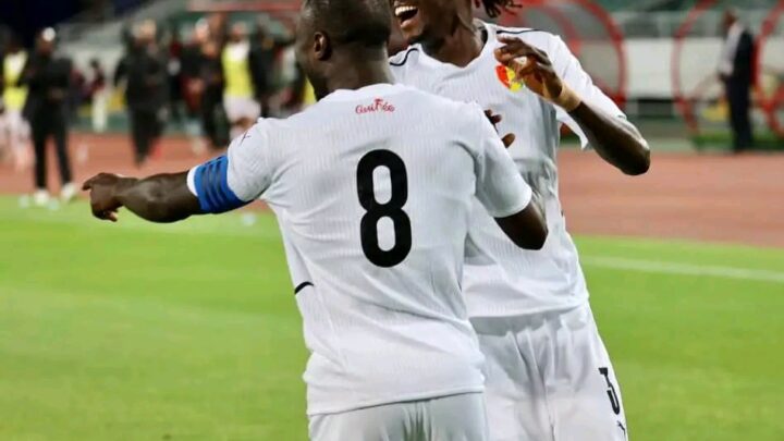 Éliminatoires CAN 2024: la Guinée mène 2 buts à 1