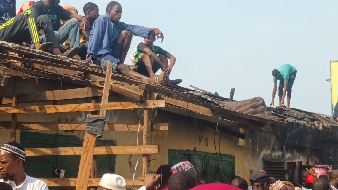 Conakry : incendie au marché de Matoto