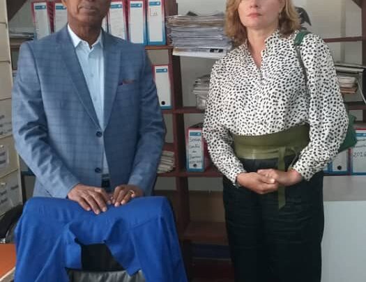 HAC: le président Boubacar yacine Diallo reçoit l’Ambassadeure de l’UE en Guinée