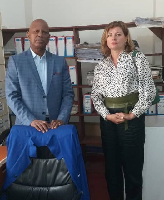 HAC: le président Boubacar yacine Diallo reçoit l’Ambassadeure de l’UE en Guinée