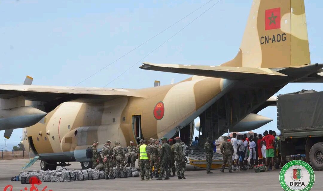 COOPERATION MILITAIRE GUINEE-ROYAUME DU MAROC:  BIENTOT LA QUATRIEME CAMPAGNE DE SAUT EN PARACHUTE