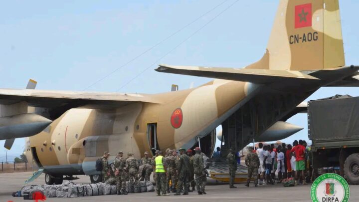 COOPERATION MILITAIRE GUINEE-ROYAUME DU MAROC:  BIENTOT LA QUATRIEME CAMPAGNE DE SAUT EN PARACHUTE