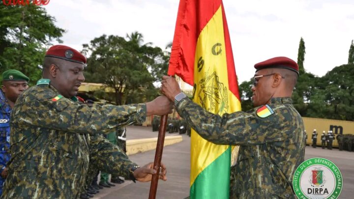 BATAILLON SPÉCIAL DE CONAKRY:  PRISE DE COMMANDEMENT DU NOUVEAU CHEF D’ÉTAT-MAJOR GÉNÉRAL DES ARMEES