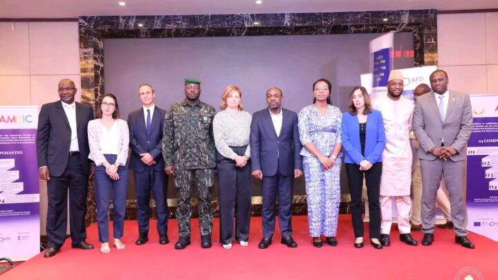 Cérémonie de lancement du Programme d&rsquo;Appui à la Mobilisation des Ressources Intérieures et aux Corps de Contrôle (AMRIC)