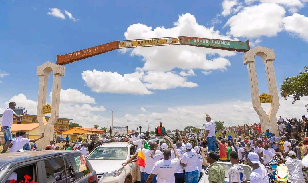 Tabaski : Mamadi Doumbouya accueilli à Kankan