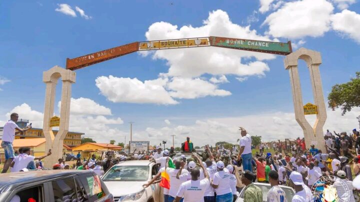 Tabaski : Mamadi Doumbouya accueilli à Kankan