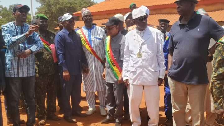 Gaoual : lancement du butmage des routes de la commune urbaine