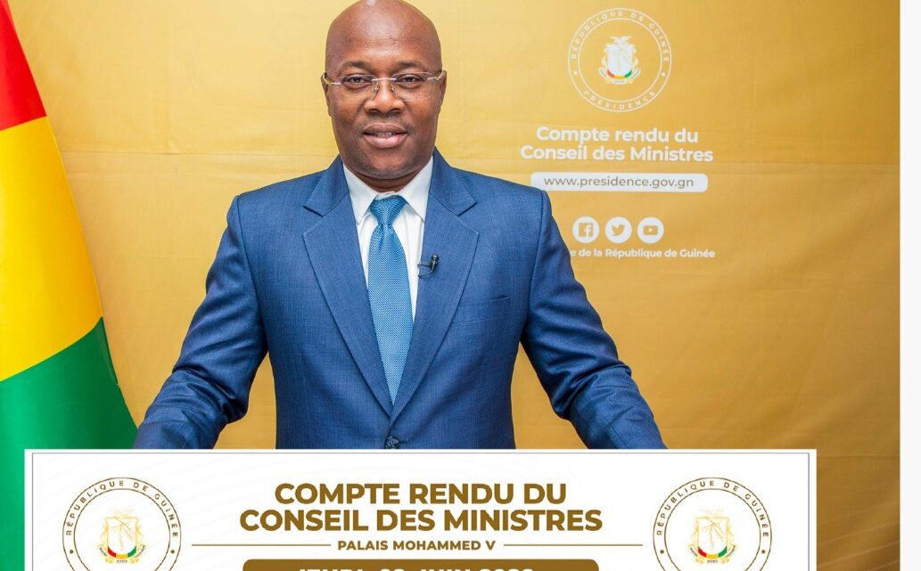 Guinée : compte rendu du conseil des ministres du jeudi 13 juillet 2023