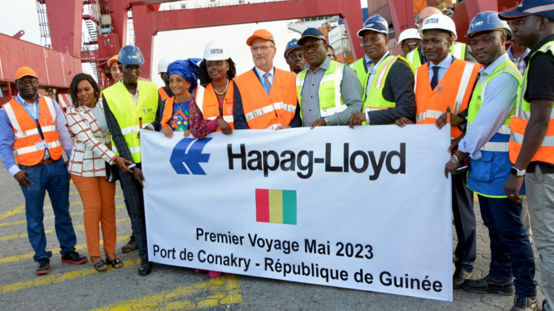 Le Terminal à Conteneurs de Conakry accueille un nouvel armateur de rang mondial
