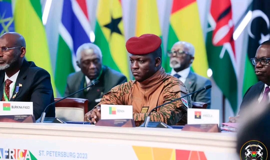 Saint-Pétersbourg : le discours du capitaine Ibrahima Traoré du Burkina Faso