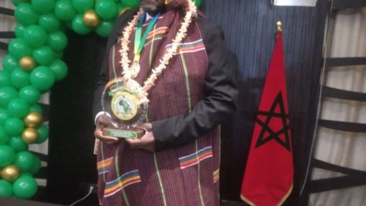 Grand Prix Panafricain des Leaders : le Président El Hadj Mohamed Habib Hann remporte le trophée mondial à Casablanca