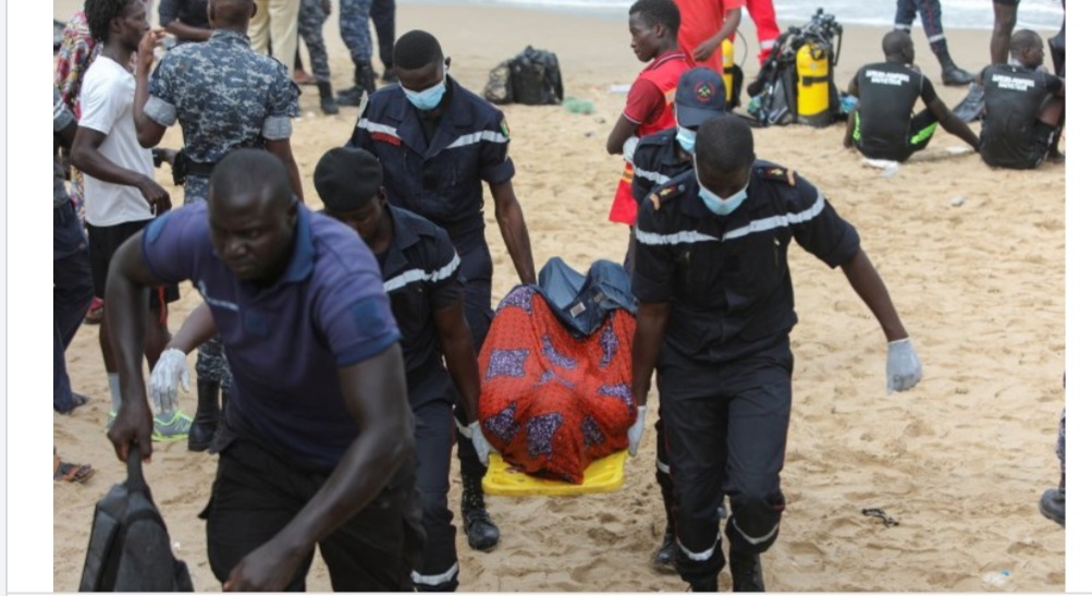 Sénégal : au moins une quinzaine de morts dans le chavirement d’une pirogue au large de Dakar