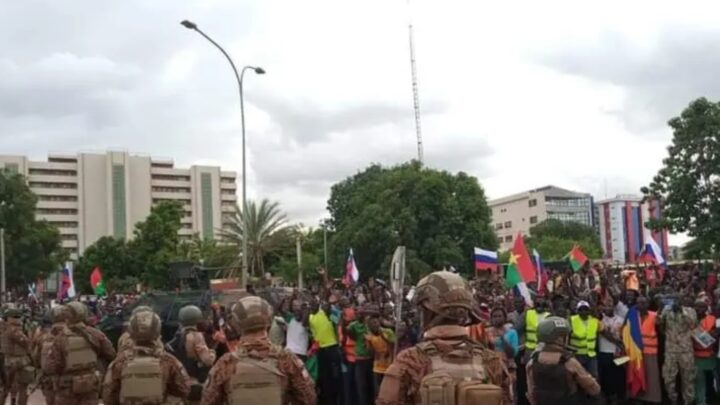 Burkina: des coups de feu entendus dans Ouagadougou