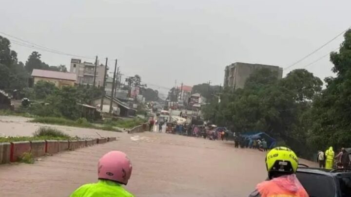 Inondation : plusieurs quartiers de Conakry sous les eaux