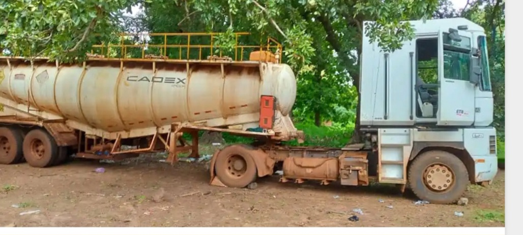 Bissikrima-Dinguiraye : Le camion déleste de sa cargaison toxique