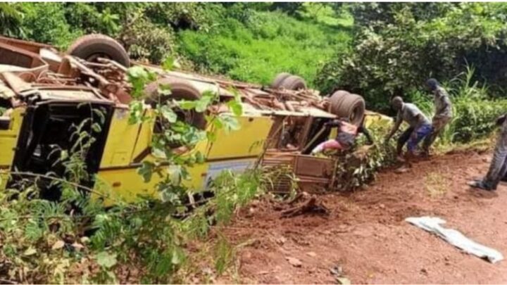 Mamou : un accident de circulation fait trois morts à Kouloundala