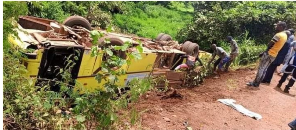 Mamou : un accident de circulation fait trois morts à Kouloundala