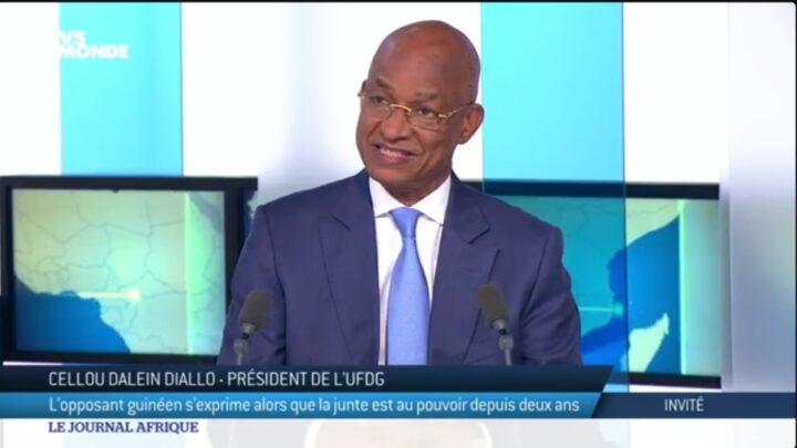 Cellou Dalein Diallo sur la transition Guinéenne septembre ( invité Tv5)