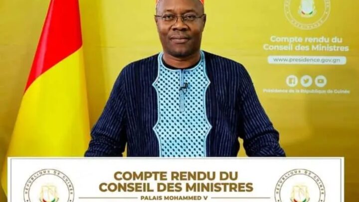 Guinée : compte rendu du conseil des ministres du jeudi 7 septembre 2023