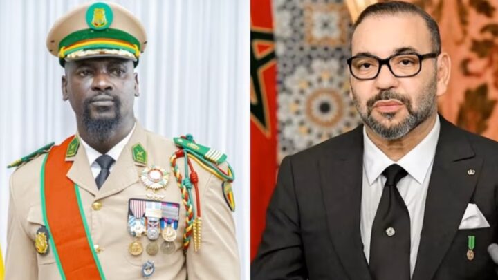Le roi Mohammed VI félicite le président de la Transition, chef de l’État de la Guinée à l’occasion de la fête nationale de son pays