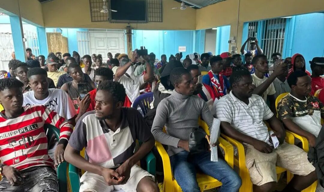 ARRIVÉE À CONAKRY DE MIGRANTS GUINÉENS EN PROVENANCE DU NIGER( OIM GUINÉE)