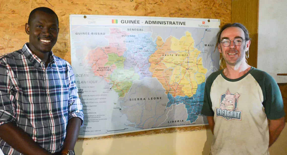 Semer les graines de la formation en Guinée Conakry