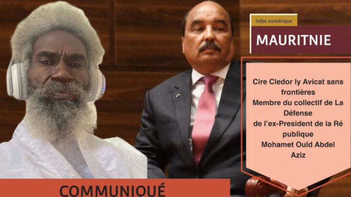 Communiqué sur le procès de l’ex-President de la Republique de la Mauritanie Mohamed ould Abdel Aziz.