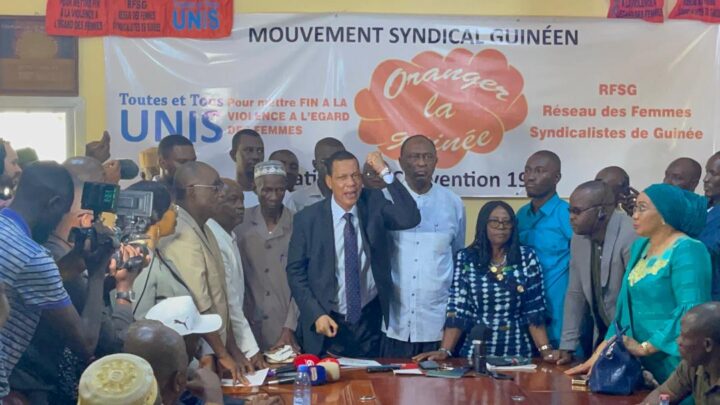 Le mouvement syndical Guinéen déclenche une grève générale et illimitée à partir de Lundi