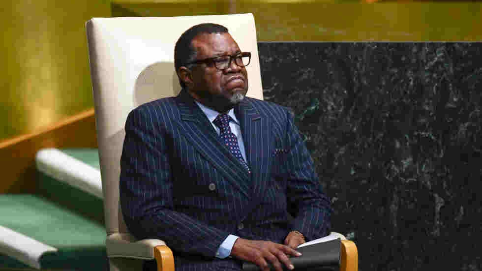 Namibie: mort du président Hage Geingob