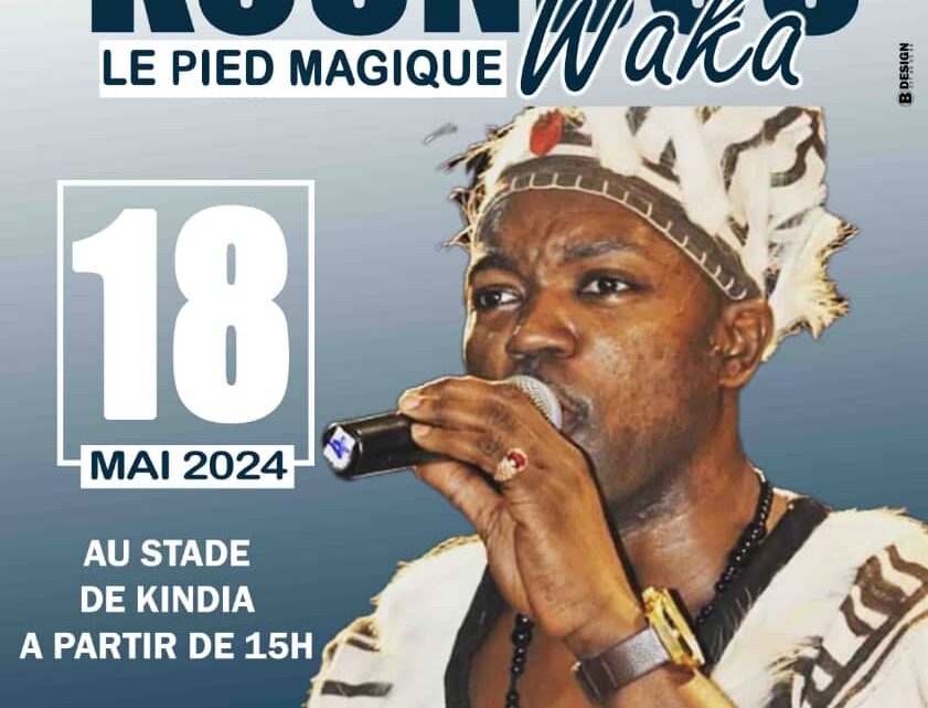 Événement : L’artiste Koundou Waka promet un concert inédit le 18 mai à Kindia