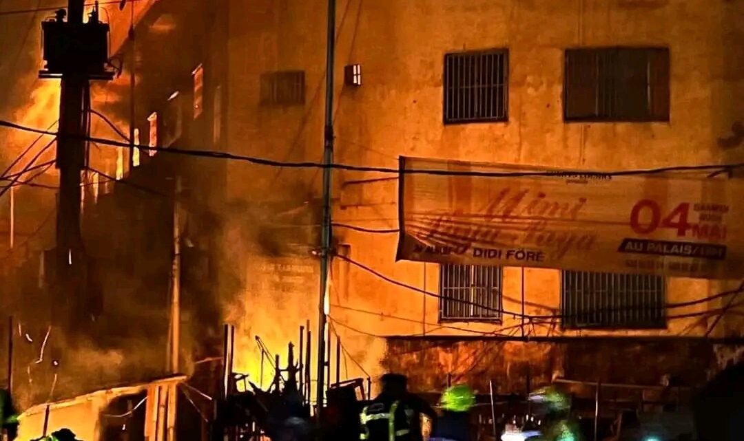 Incendie au marché Madina : message de Cellou DALEIN Diallo