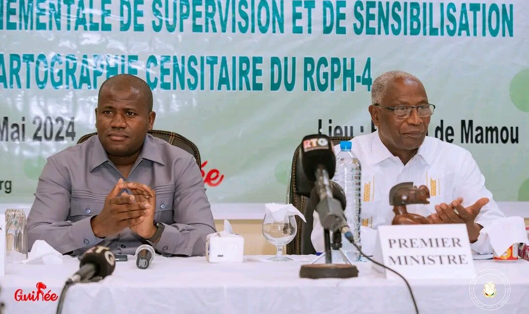 RGPH-4 : LE PREMIER MINISTRE LANCE OFFICIELLEMENT L’OPERATION DE COLLECTE DES DONNEES DE LA CARTOGRAPHIE CENSITAIRE DU RGPH-4 DANS LA REGION DE MAMOU