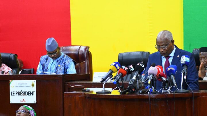 Discours du politique général de Bah Oury