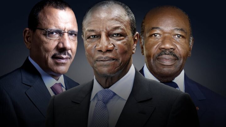 Mohamed Bazoum, Ali Bongo Ondimba et Alpha Condé : présidents renversés, pas démissionnaires